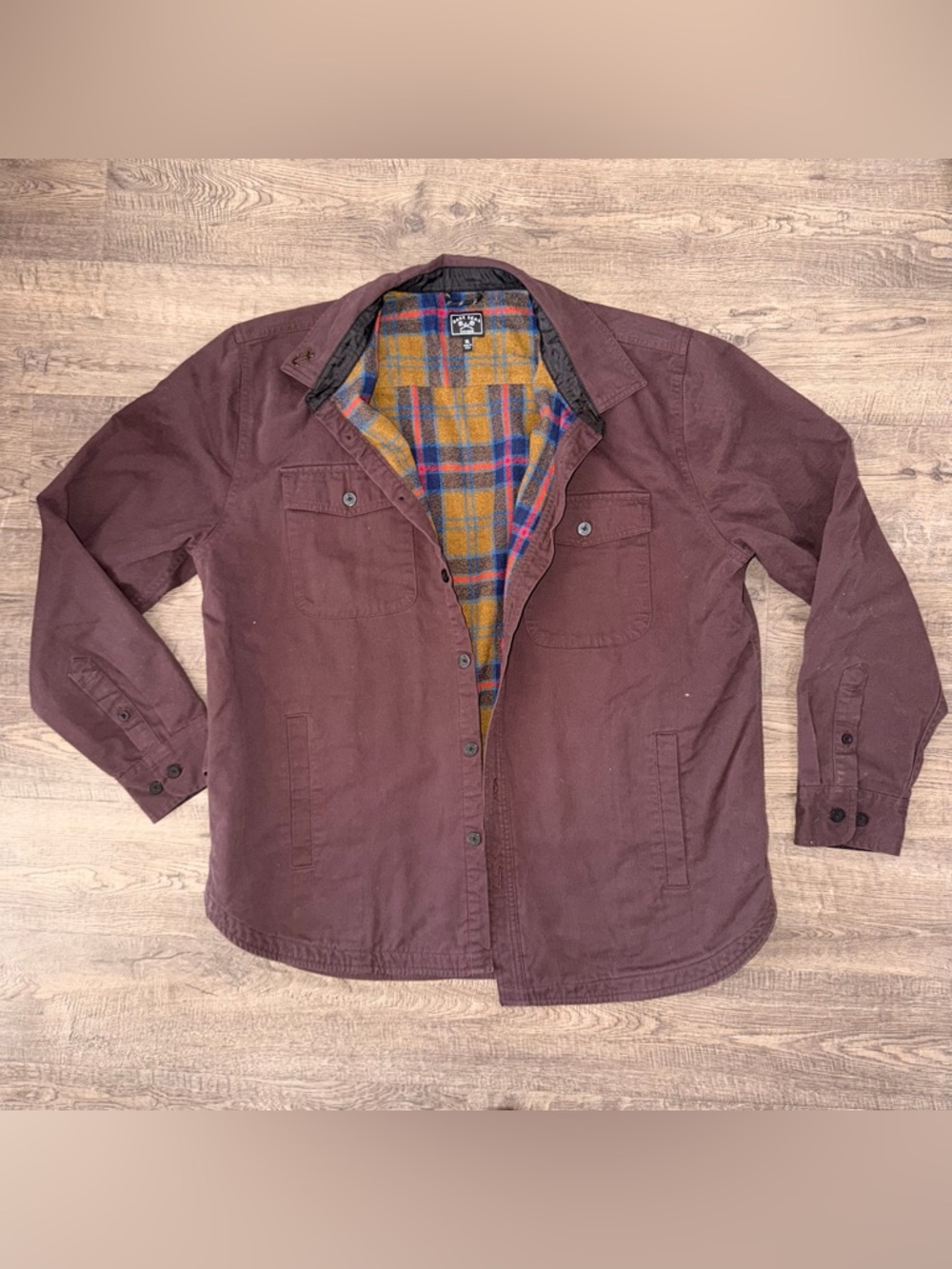 Dark Seas Machinist Jacket Brown